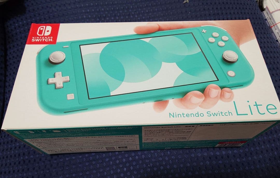 Nintendo Switch Lite（ターコイズ）＋モンスターハンターライズ