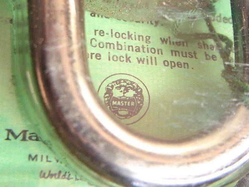 《p911》１９５０年代 金属ダイヤル ヴィンテージ ダイヤル式 南京錠 USA