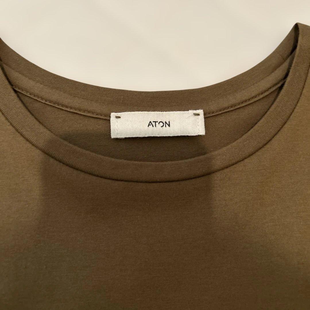 エイトン　Tシャツ　ブラウン　02