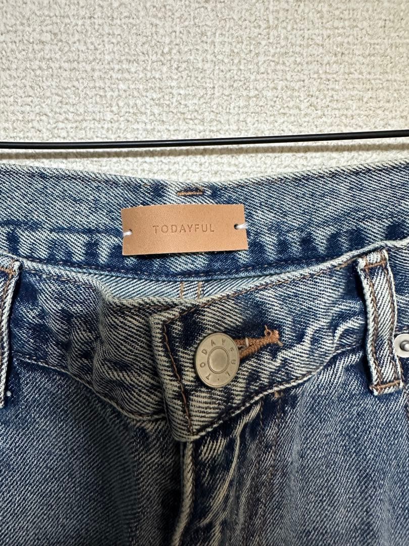 TODAYFUL Cary's Denim ライトブルー　新品