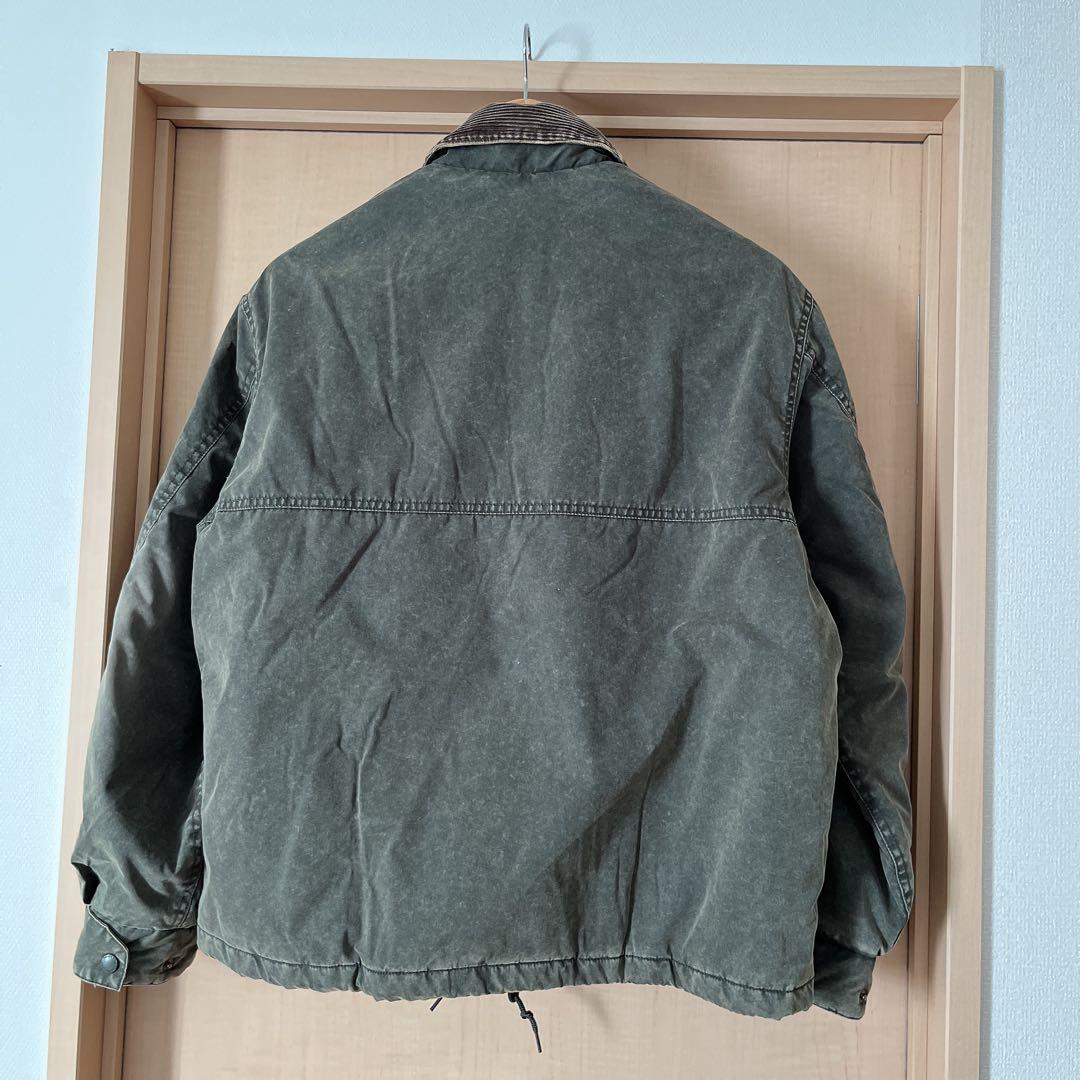 新品 フリークスストア ウォッシュ加工 襟コーデュロイ コットンナイロンブルゾン