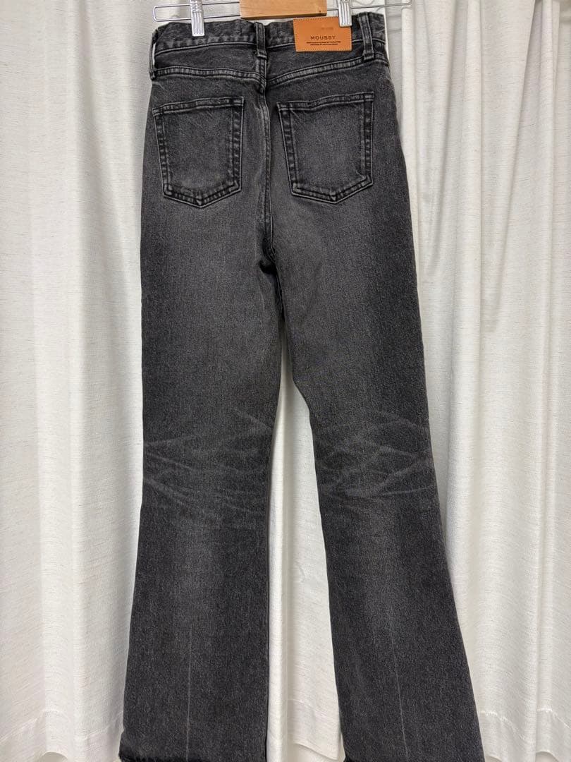 パンツ MVS BLACK FLARE(L) moussy
