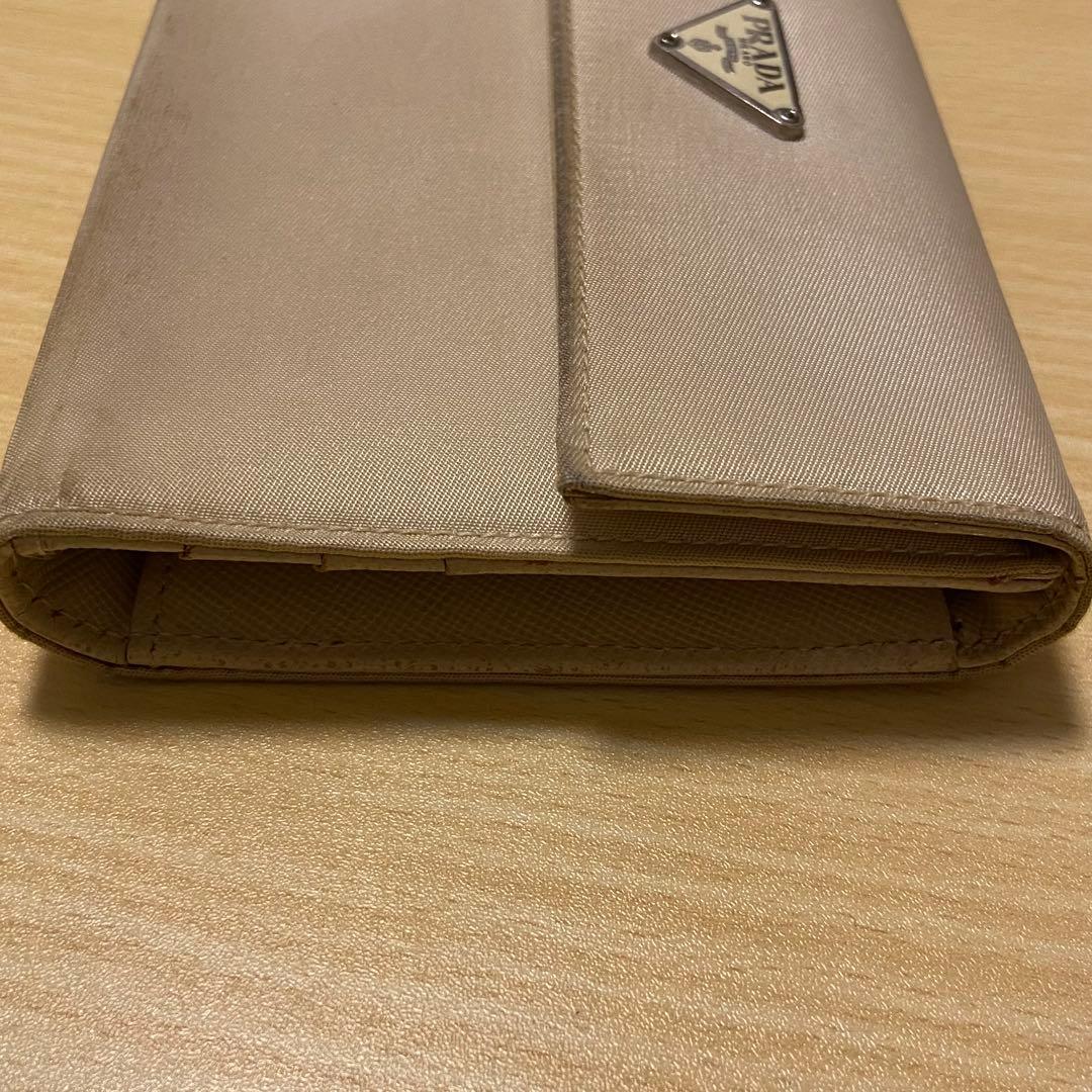 PRADA プラダ 三角ロゴ 折り財布 M510 TESSUTO LAVANDA