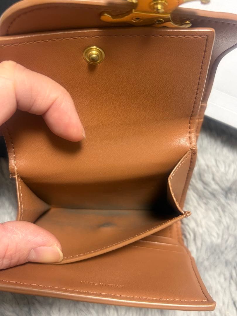 CELINE セリーヌ トリオンフ 三つ折り財布 箱・保存袋付 正規品