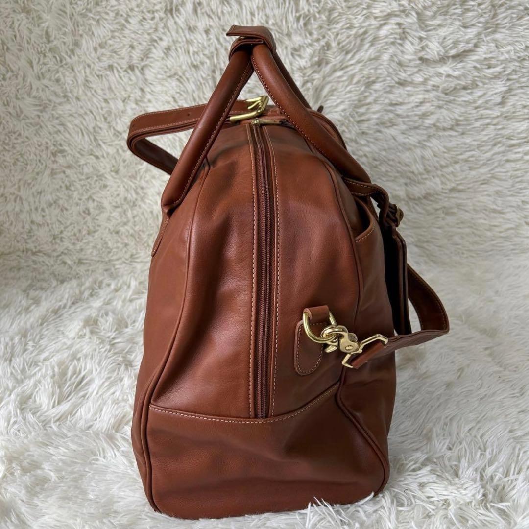 ⭐︎美品⭐︎COACH レザー2wayボストンバッグ ブラウン 南京錠アリ