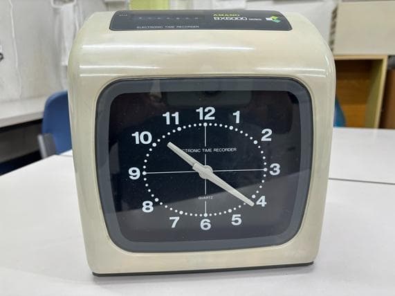 AMANO BX6000 タイムレコーダー