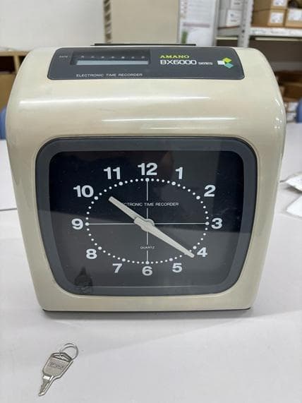 AMANO BX6000 タイムレコーダー