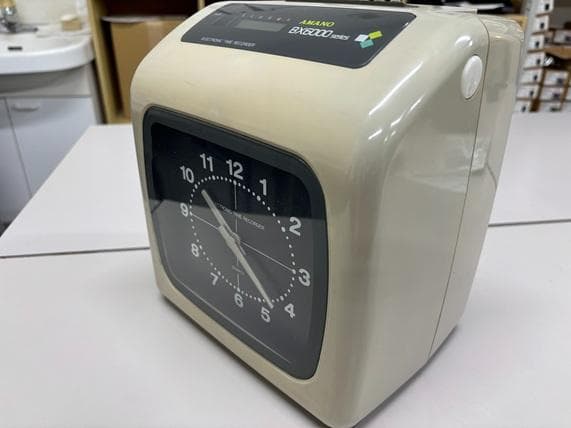 AMANO BX6000 タイムレコーダー