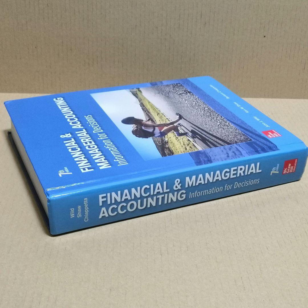FINANCIAL&MANAGERIAL ACCOUNTING ハードカバー