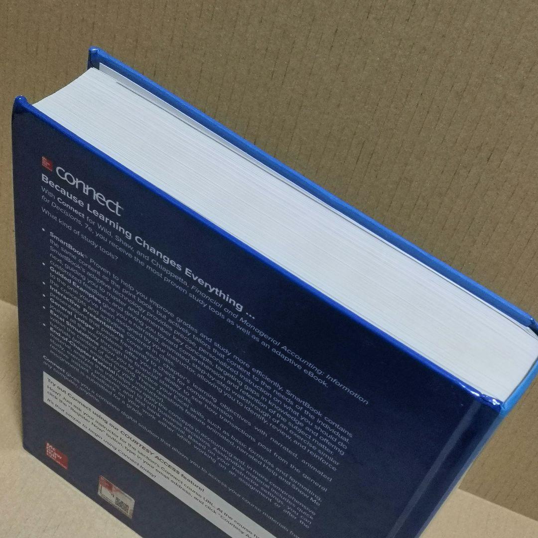 FINANCIAL&MANAGERIAL ACCOUNTING ハードカバー