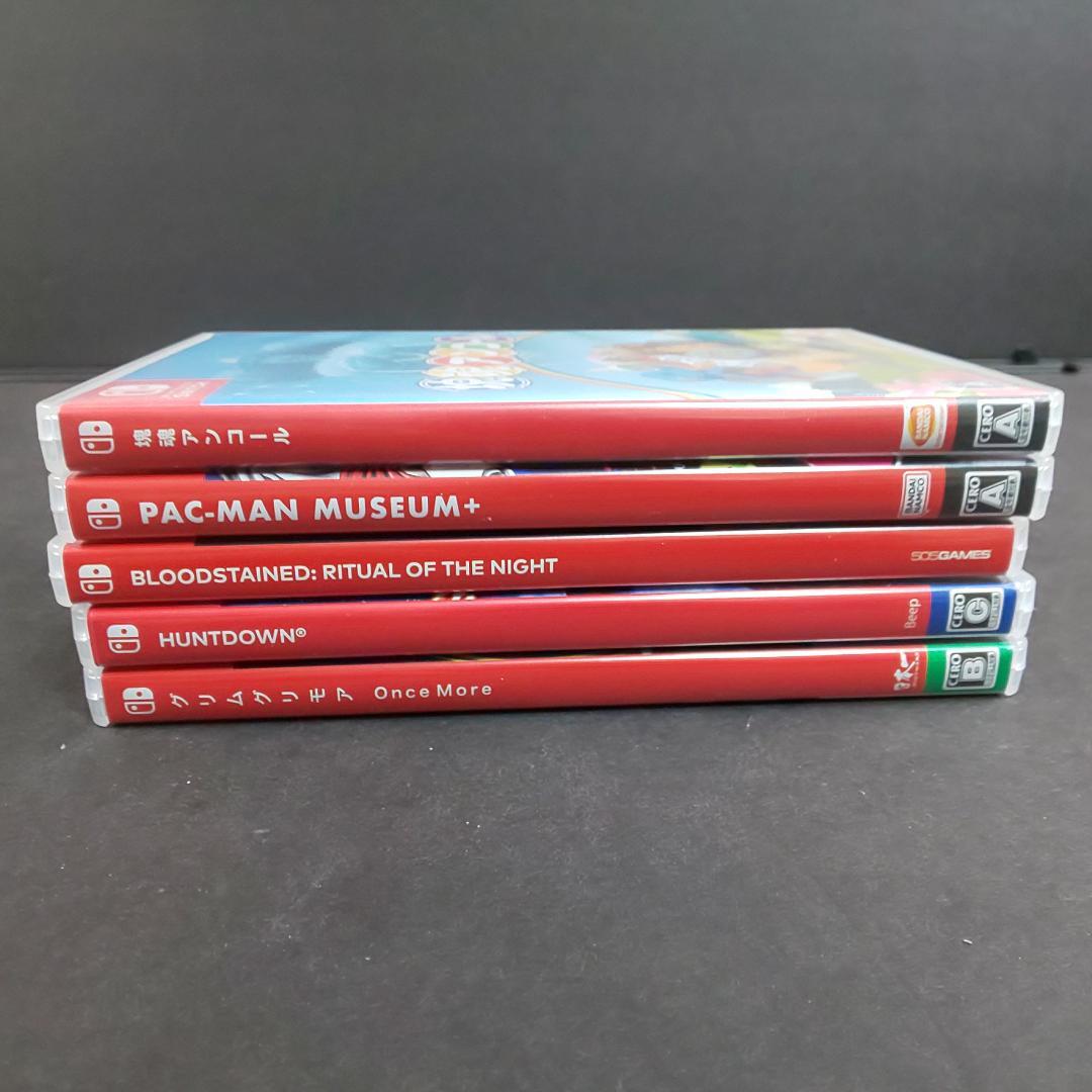 中古 任天堂 SWITCH ゲームソフト 5点 まとめ売りセット