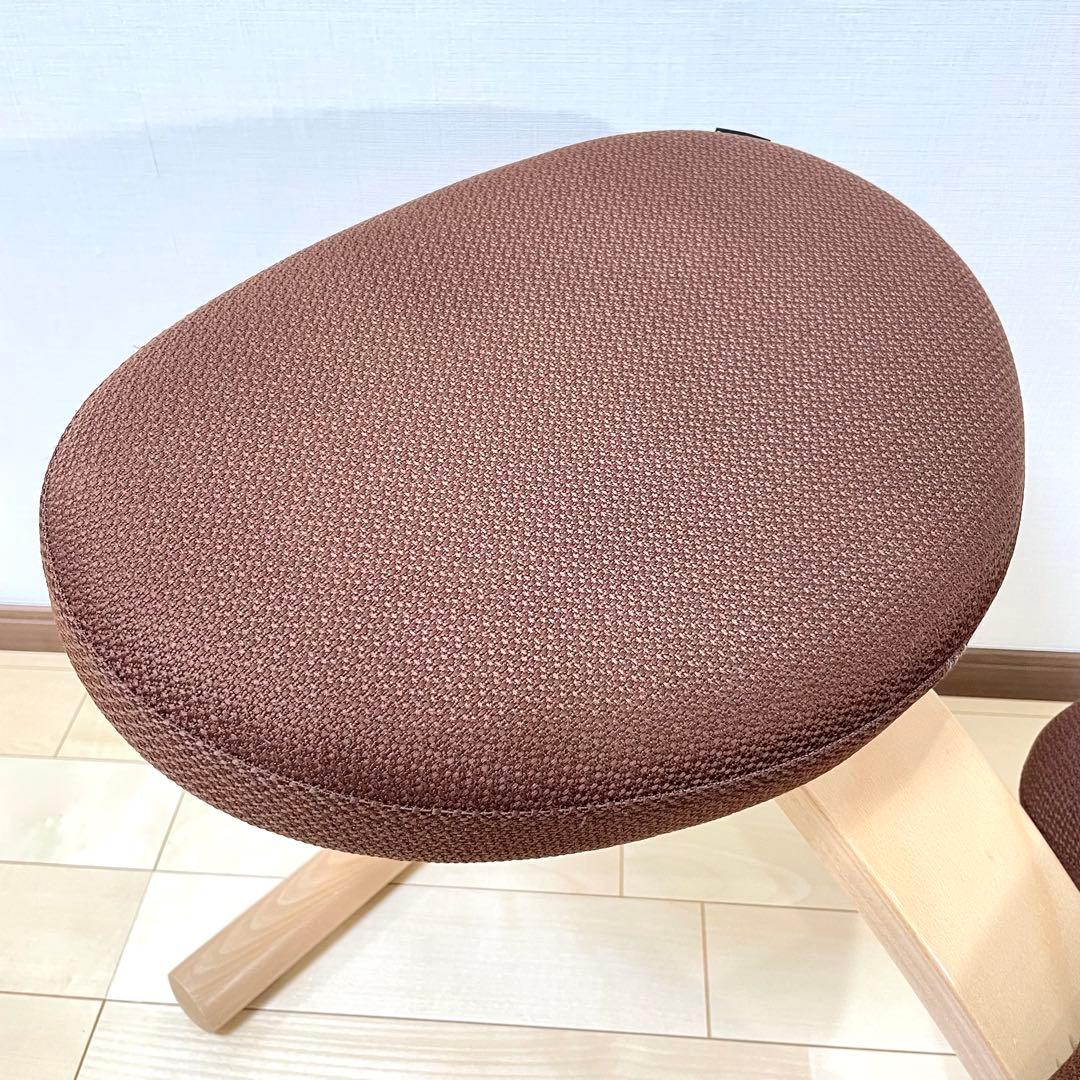 【みーみ】バランスラボ バランスチェア バランスイージー レッド 中古品