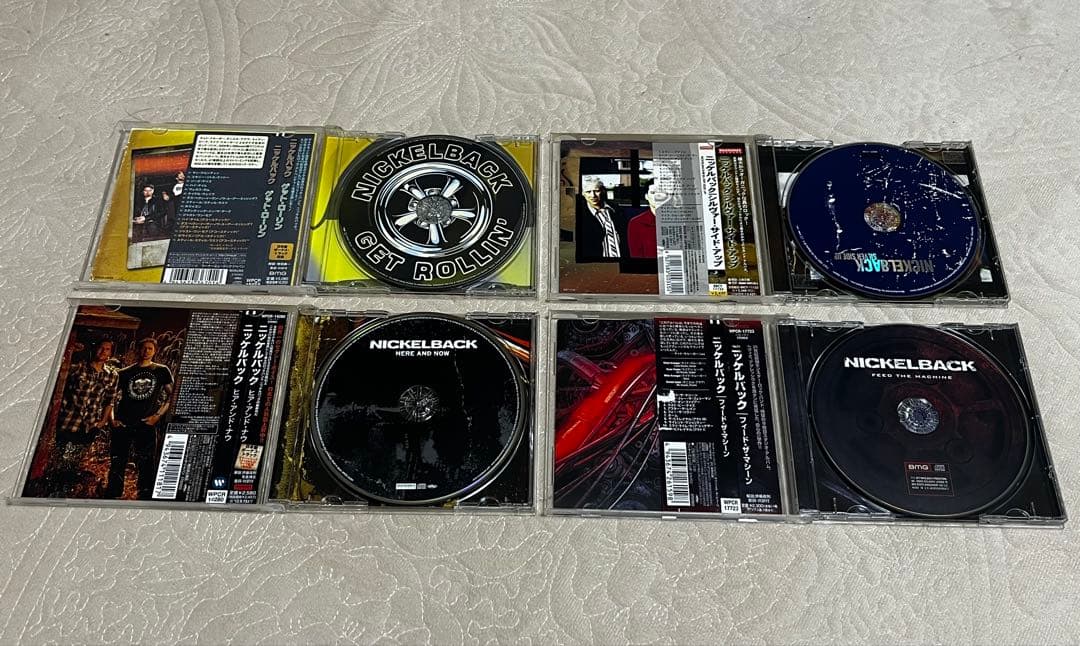 NICKEL BACK CD 4枚セット　帯付き