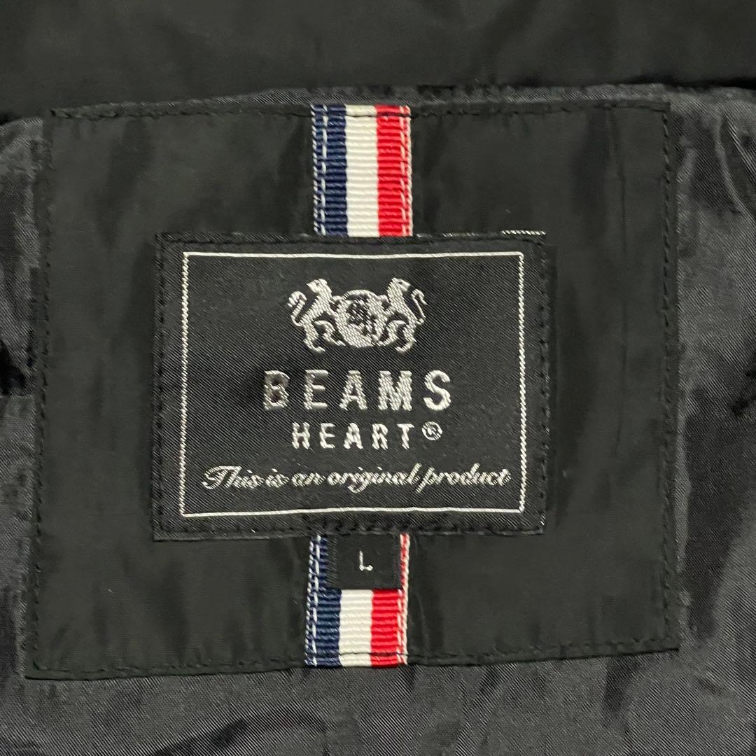 BEAMS HEART ボリュームネック MA-1 ブルゾン ビームスハート