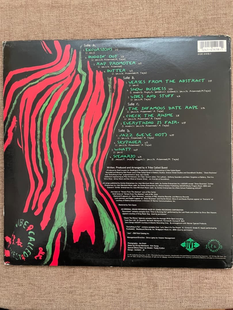 洋楽 a tribe called quest the low end theory