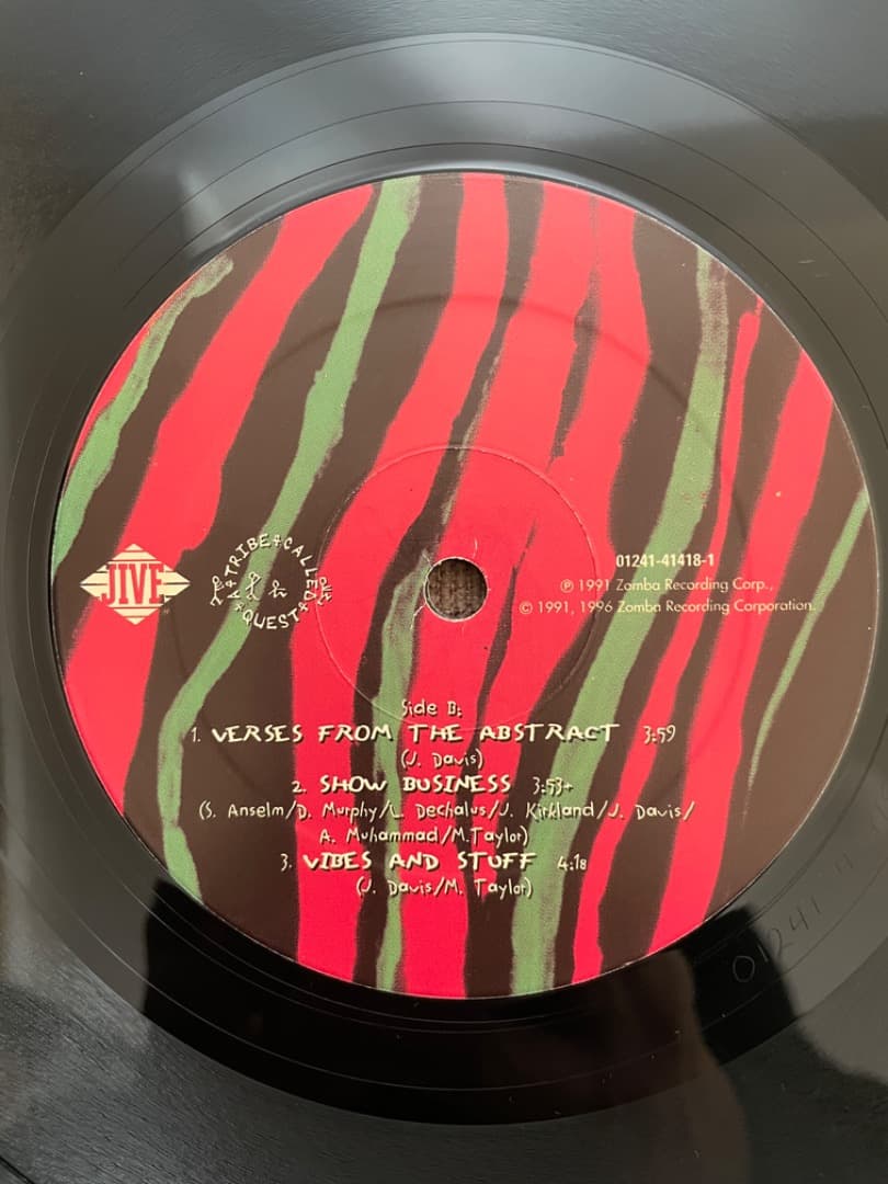 洋楽 a tribe called quest the low end theory