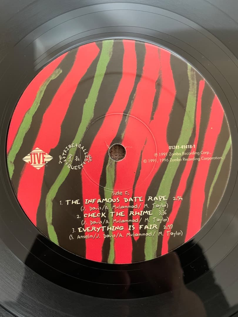 洋楽 a tribe called quest the low end theory