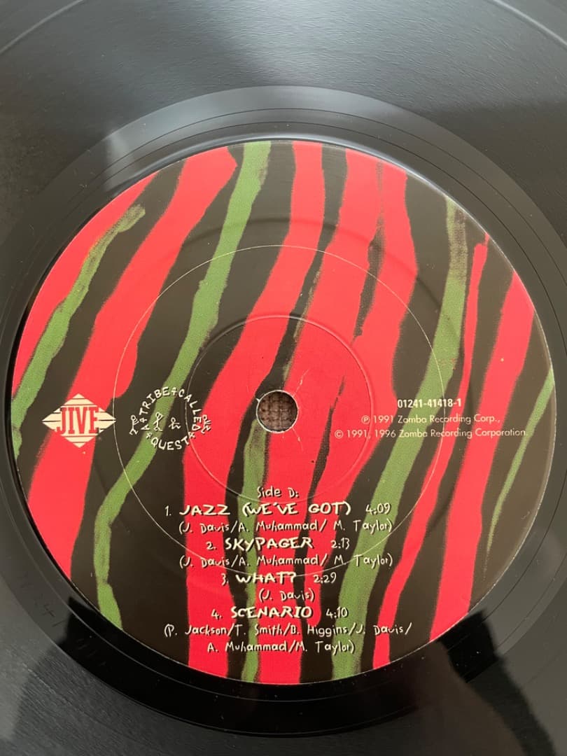 洋楽 a tribe called quest the low end theory