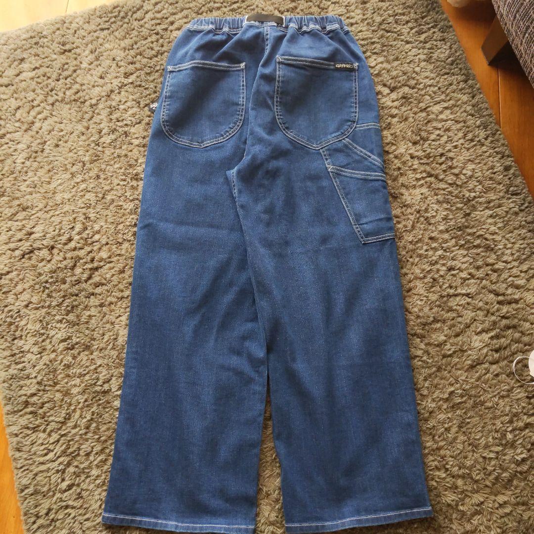 ペインターパンツ　デニム　BEAMS　Gramicci　ワイド