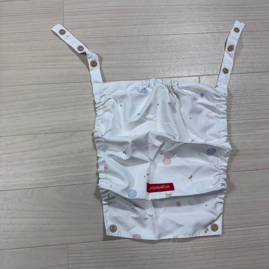 極美品 アンジェレッテ 抱っこ紐 ベビーキャリアオン ベージュ
