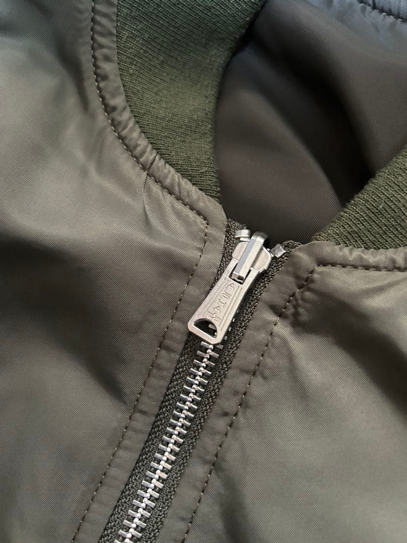 alpha industries ma1 オリーブ　M