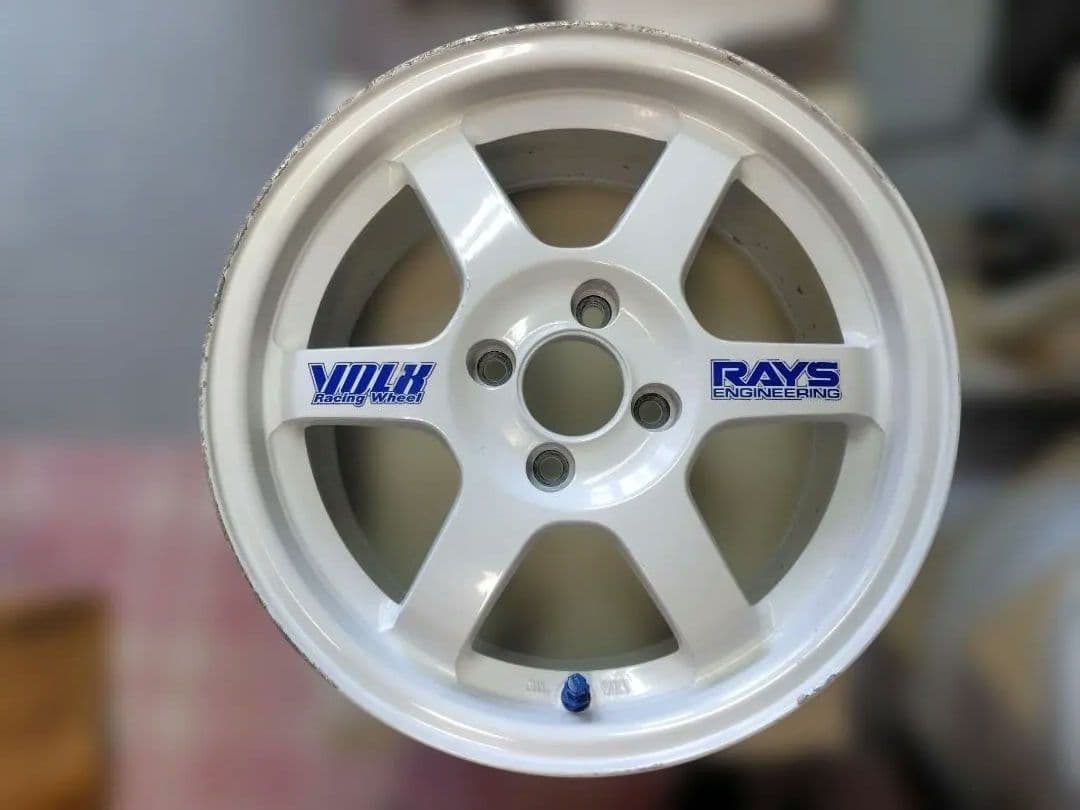 RAYS VR TE37 15×7.0JJ PCD100 +35 4穴 ①