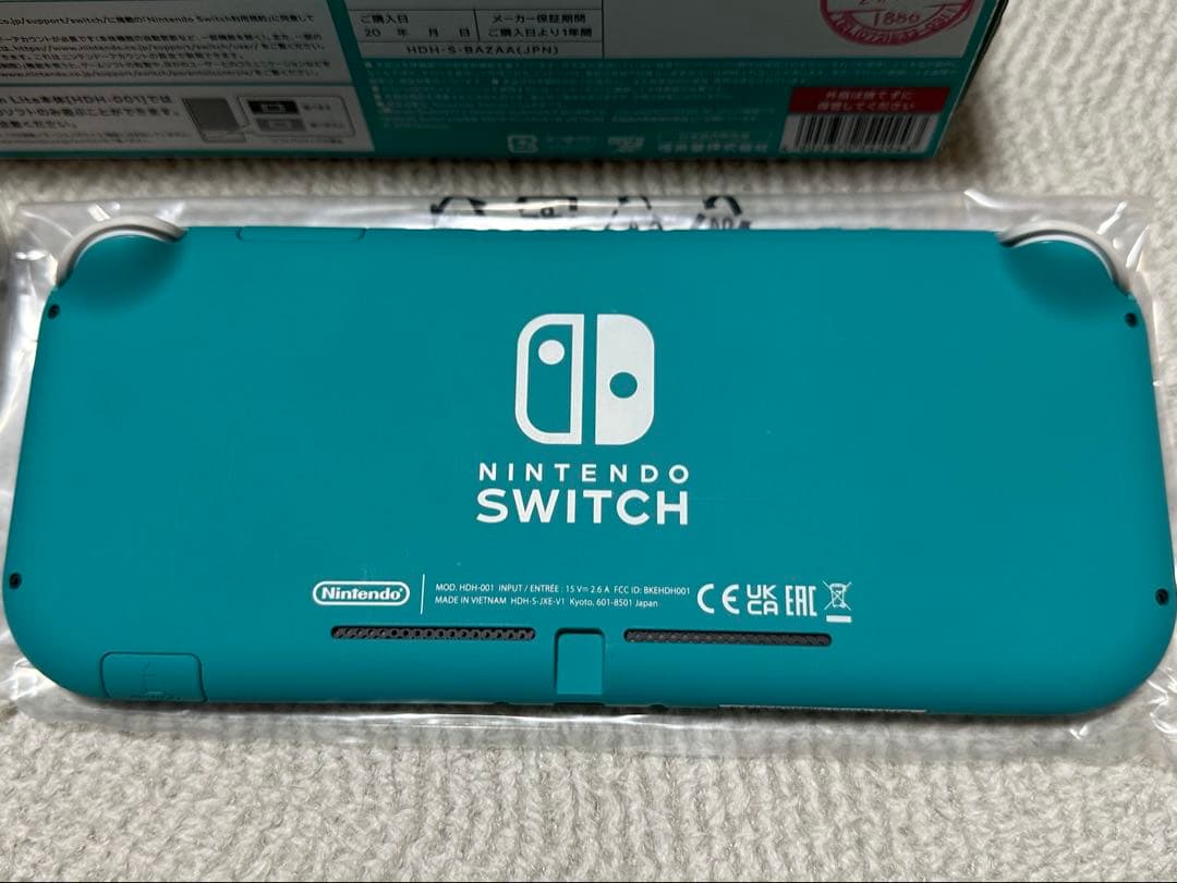 【美品】Nintendo Switch Lite ターコイズ 本体