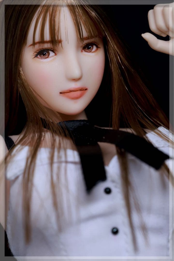 ♪♪ 1/6 　ドール カスタムドールヘッド1762 永理咲(えりさ)　♪♪