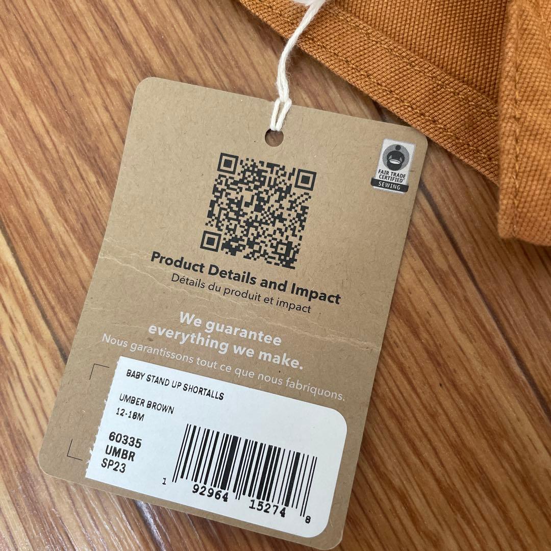 美品　patagonia オーバーオール　ベビー