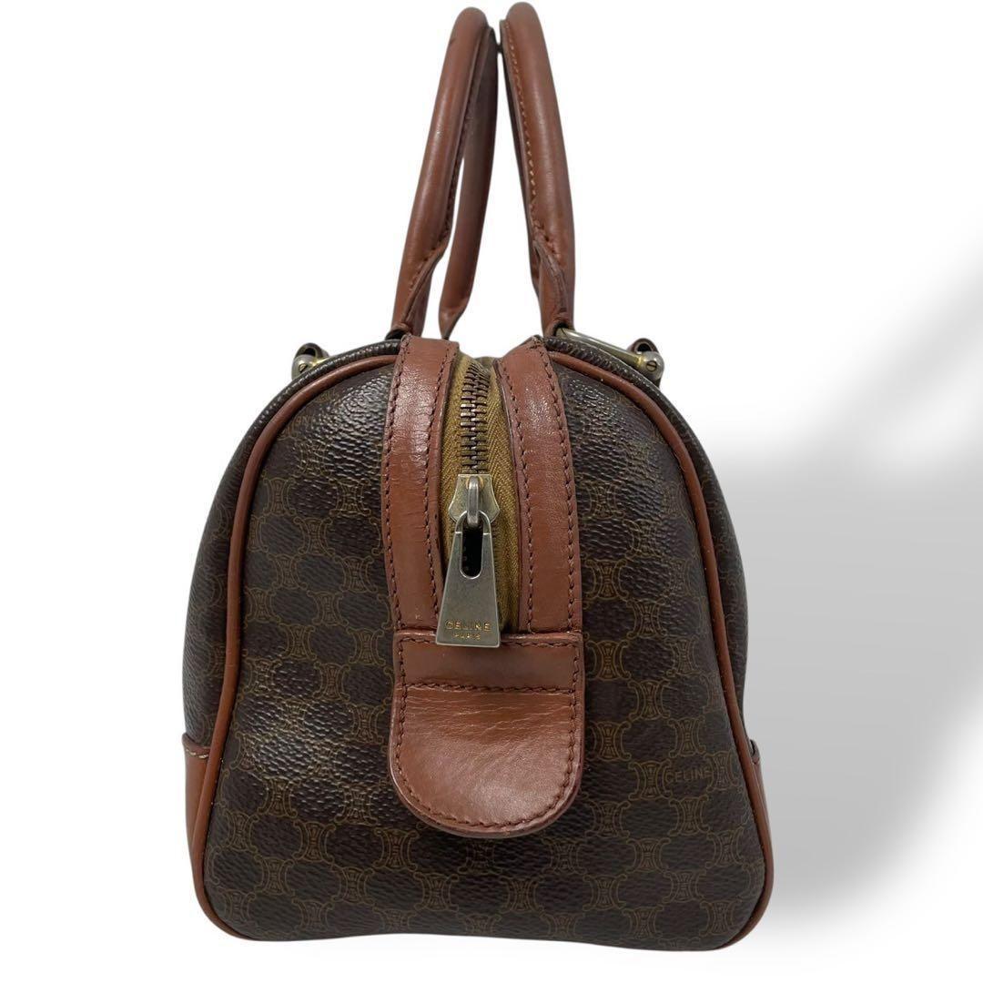 4772 CELINE セリーヌ 2way ボストンバッグトリオンフ マカダム