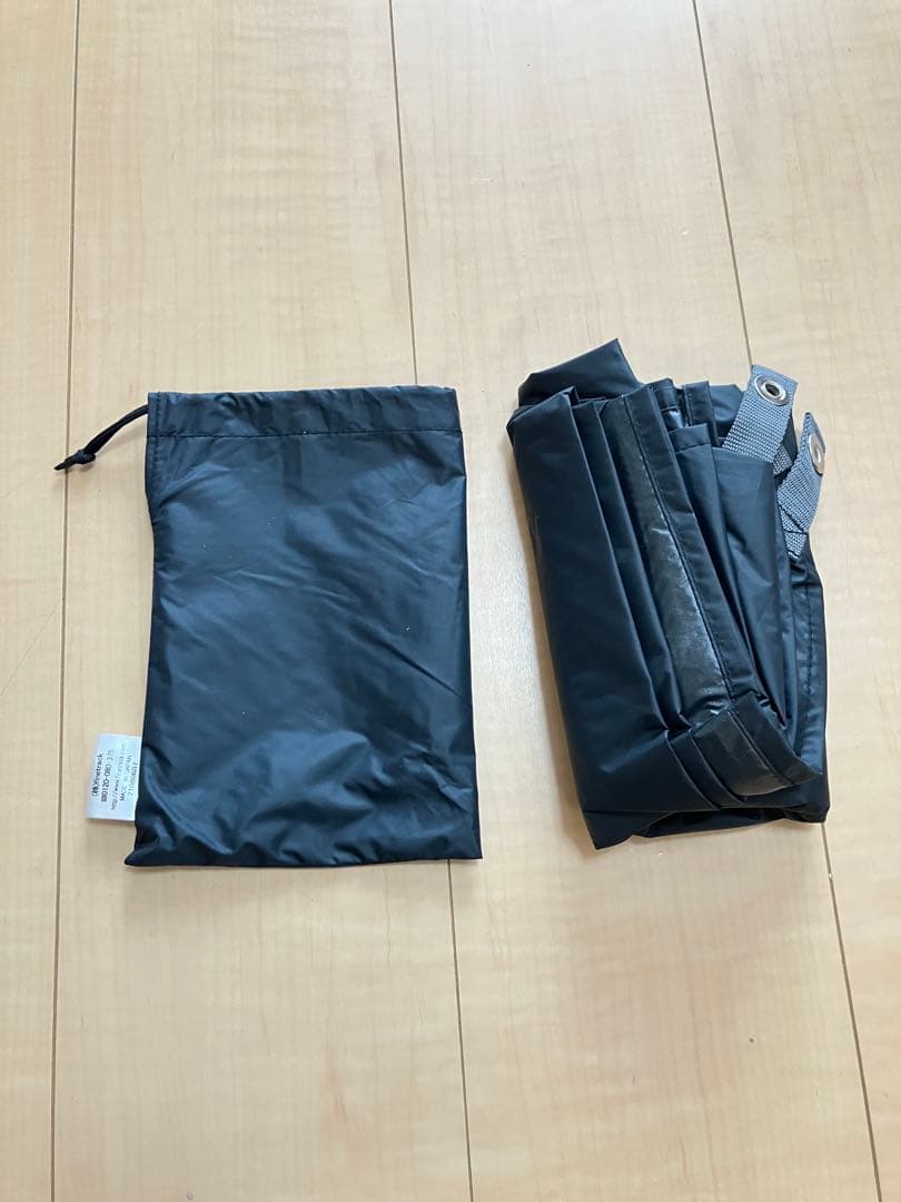 【美品】 finetrack カミナドーム2 グリーン 専用フットプリント付き