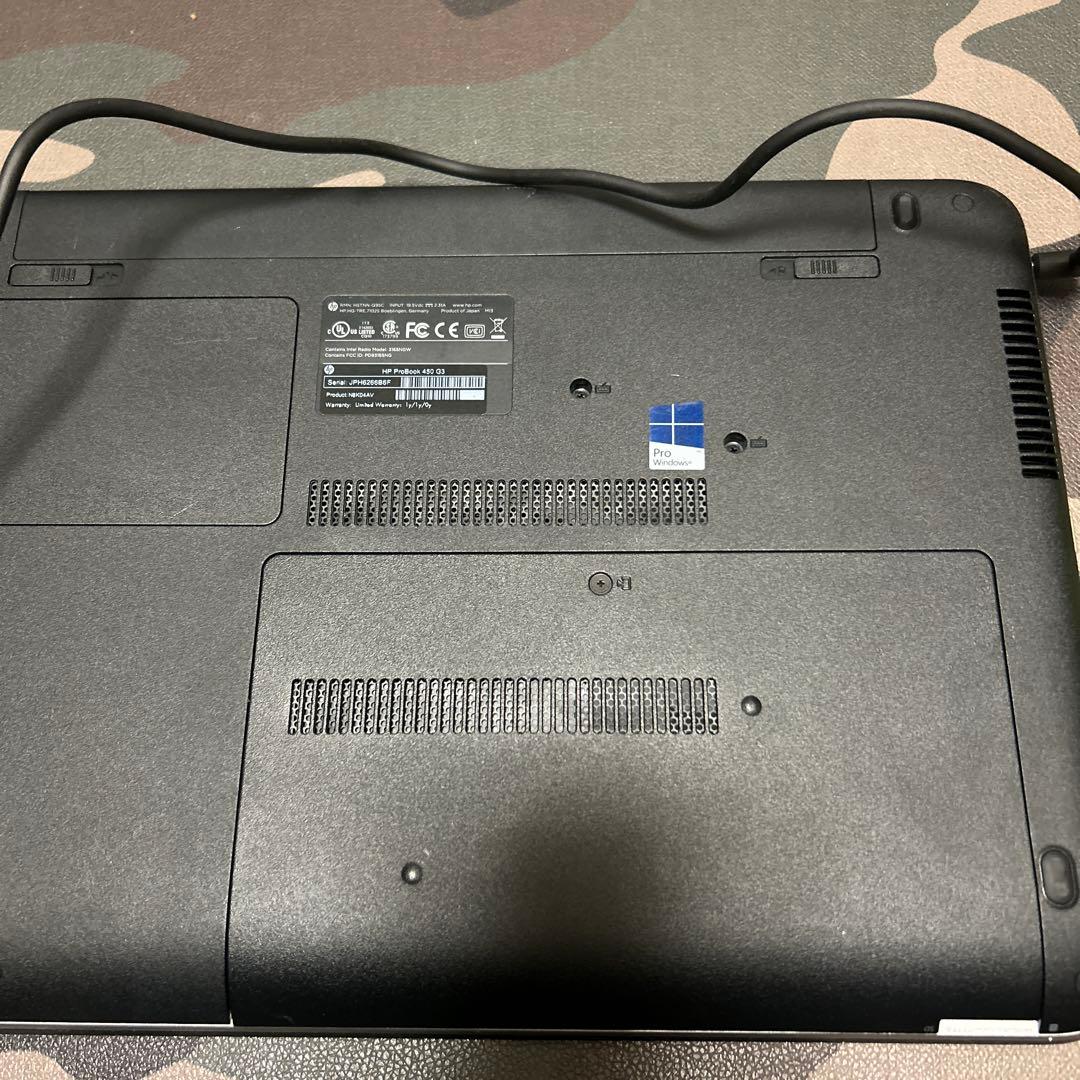 HP Probook 450 G4 ノートPC