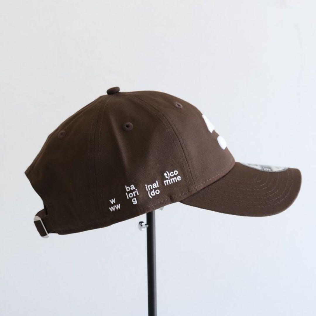 New Era 9TWENTY ブラウン キャップ
