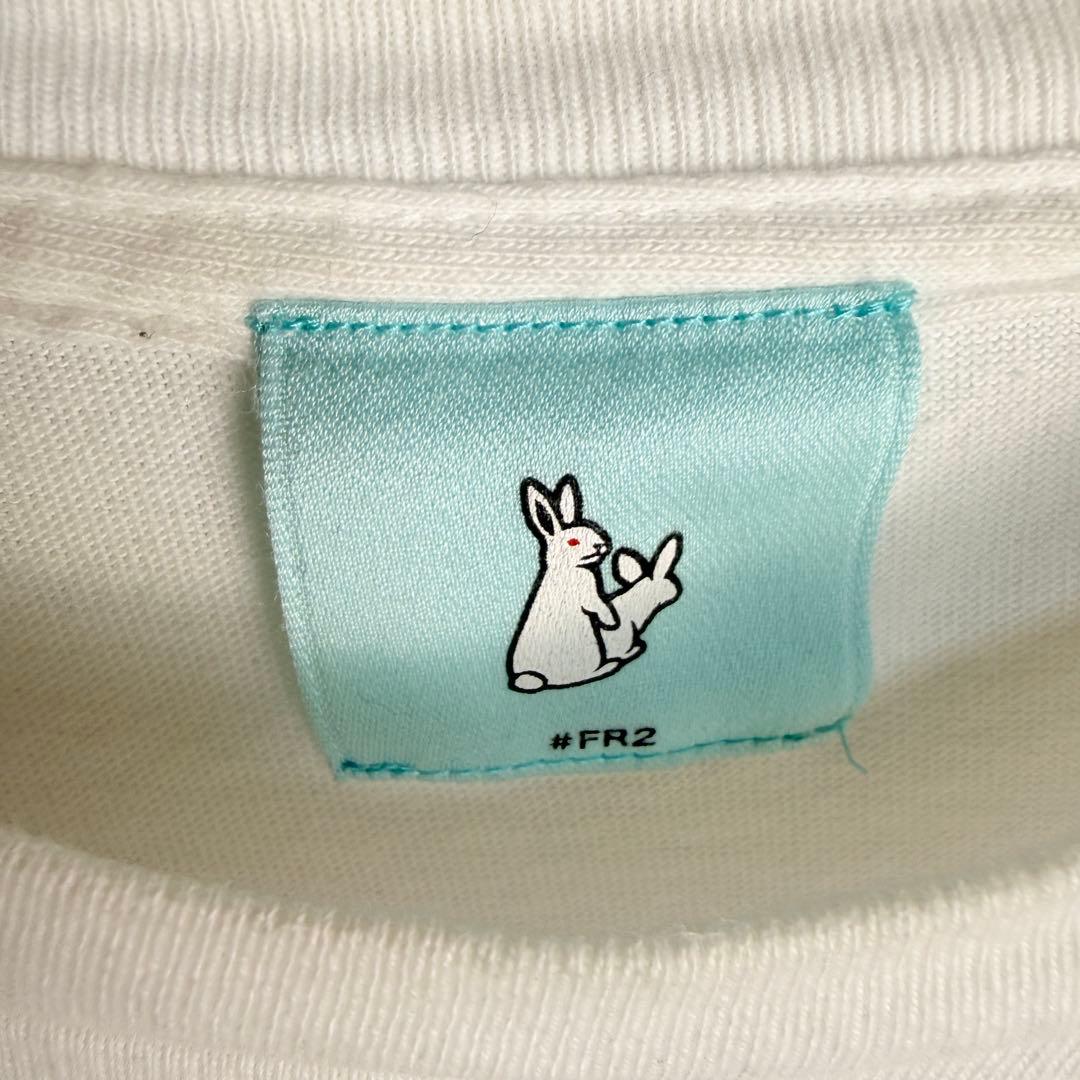 【沖縄限定】 FR2 月桃 バックプリント Tシャツ ティファニーブルー