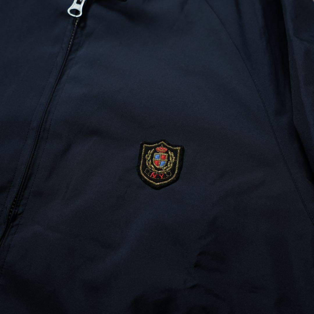 90s y2k polo スイングトップ ナイロンブルゾン 短丈 ノームコア
