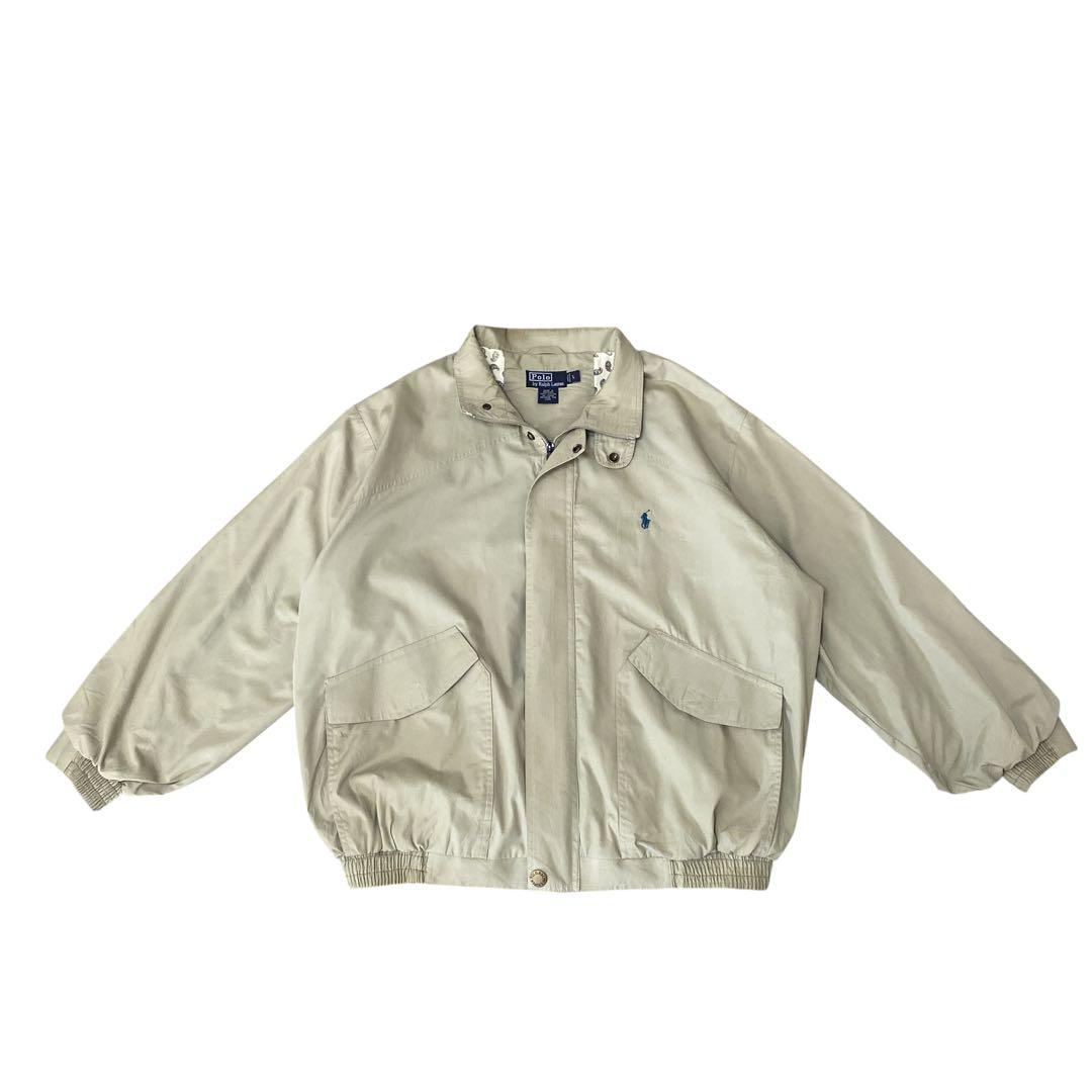90’s Polo Ralph Lauren ハリントンジャケット裏地ペイズリー