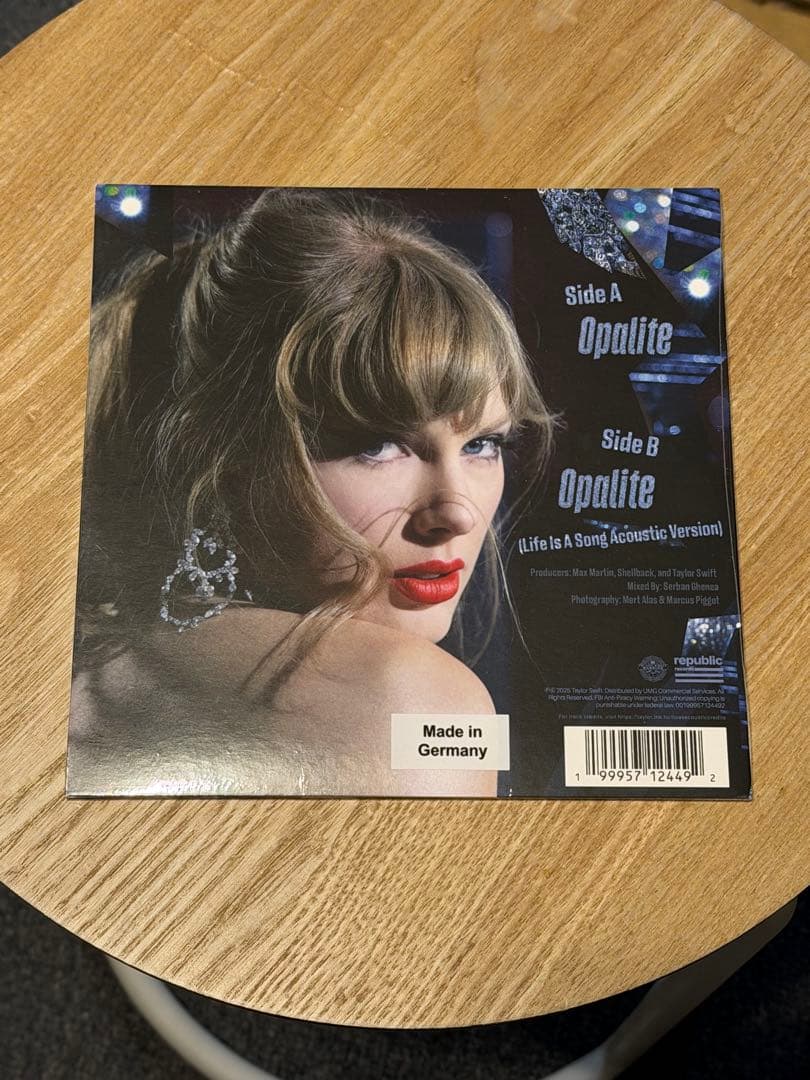 ラストワン　taylor swift OPALITE 7\" シングルレコード