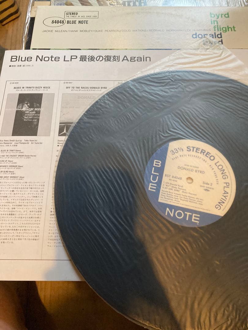 洋楽 Donald Byrd - Byrd in flight BLUE NOTE