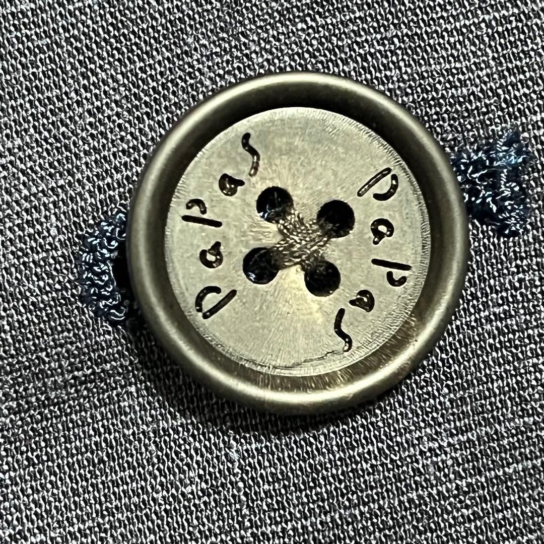 【希少サイズXL 現行】パパス　テーラードジャケット　リネン　近年モデル　紺