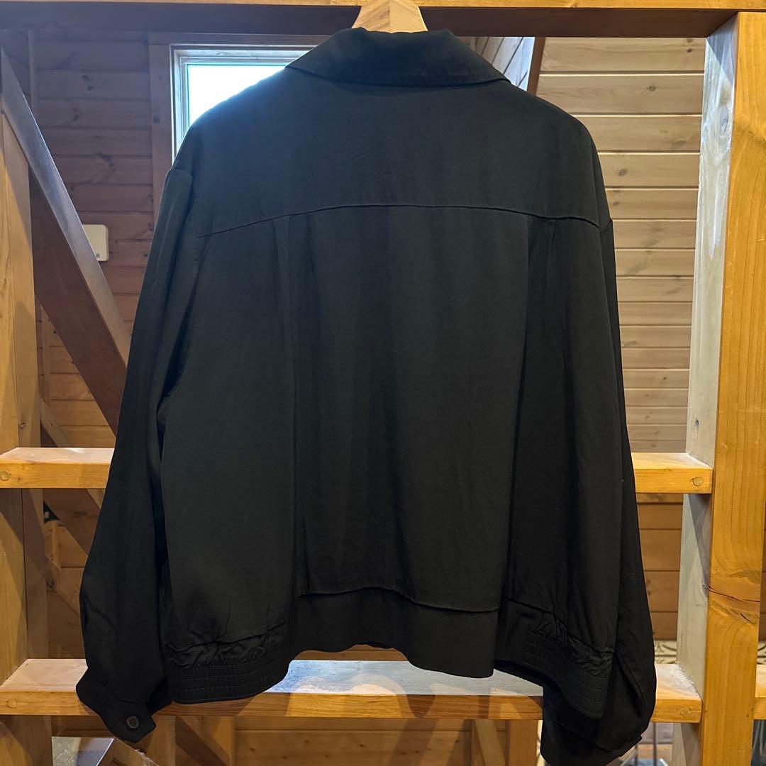 新品　unlikely レーヨンギャバ　ブラック　野村訓一