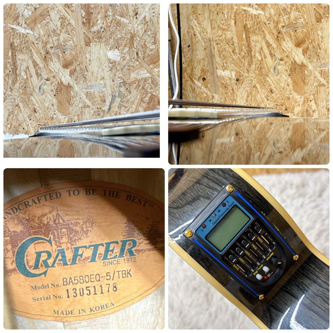 CRAFTER 5弦 アコースティックベース BA580EQ-5 エレアコ
