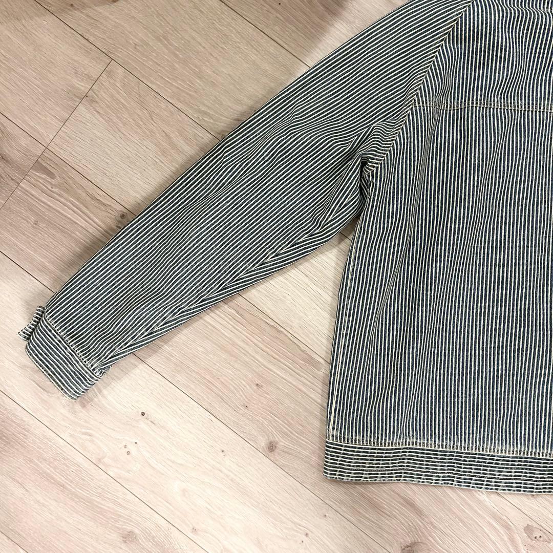 Levi's ORIGINAL ヒッコリーストライプ カバーオール Lサイズ
