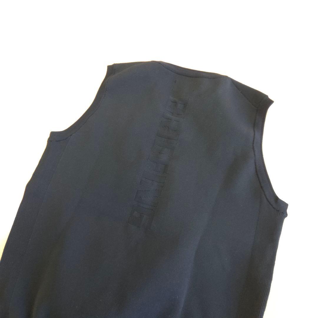 57. メル72359 boss KN専用 V NECK KNIT VEST