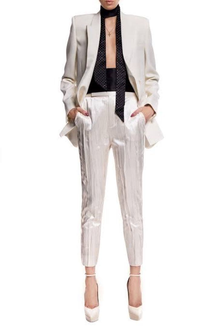 SAINT LAURENT 2019 サンローラン ウールダブルジャケット 34