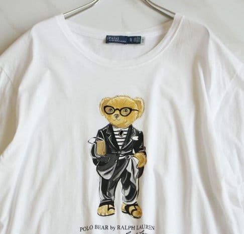 ポロラルフローレン ポロベア　半袖Tシャツ 即完売品 白色 近年モデル 　XL