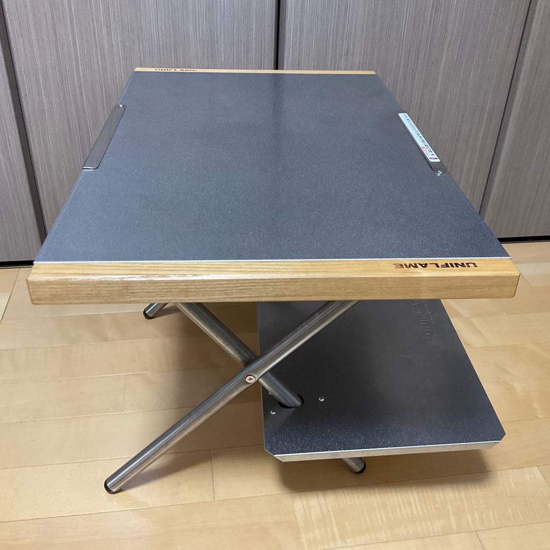 【取手DIY＆レッグラック付き】UNIFLAME ユニフレーム 焚き火テーブル