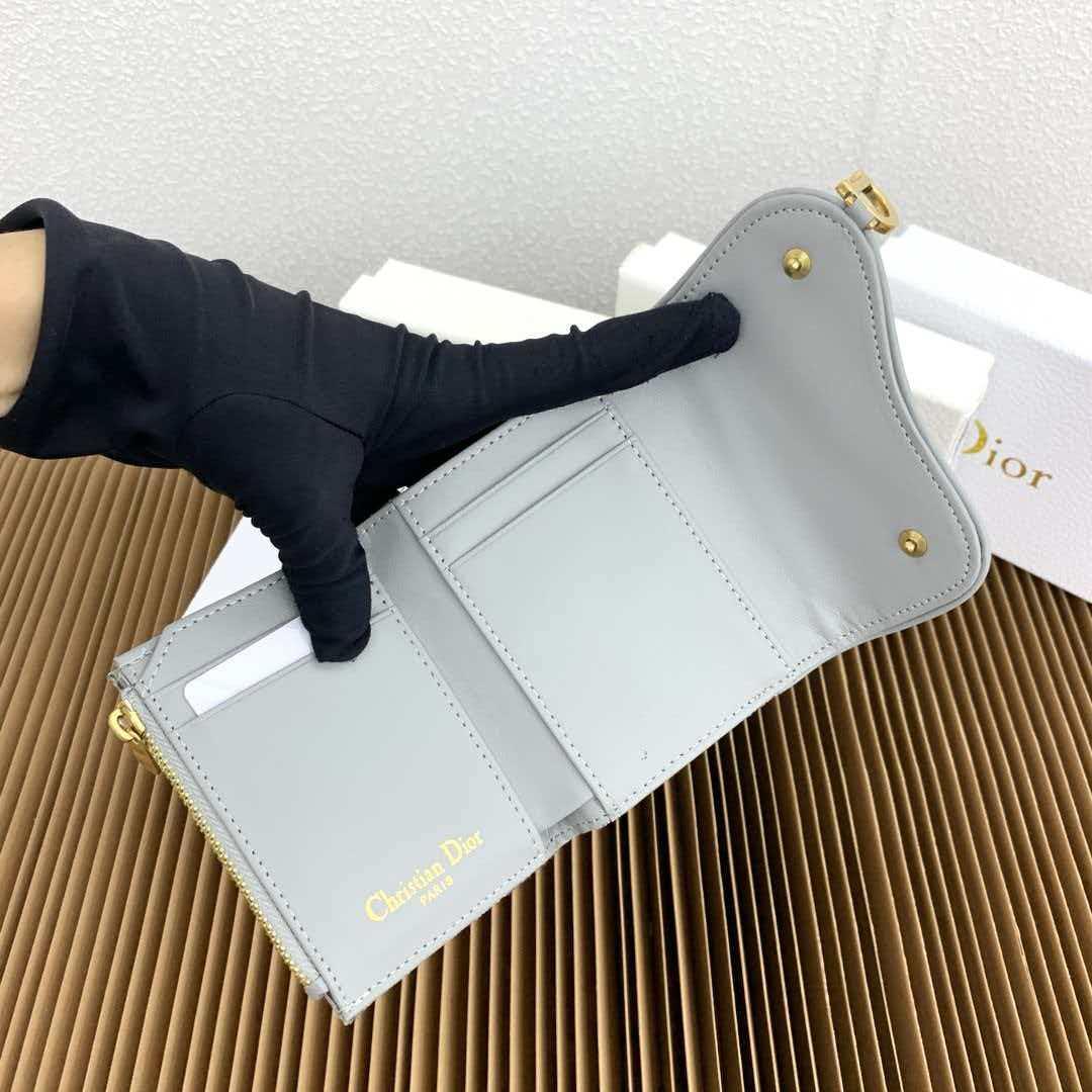 三つ折り財布 財布　トロッター　サドル ウォレット