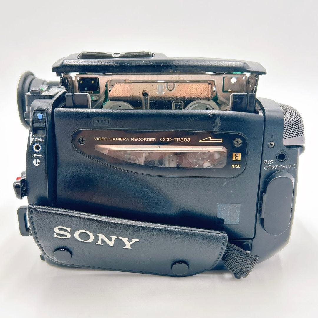 SONY CCD-TR303 Video8 ビデオカメラ ハンディカム 通電確認