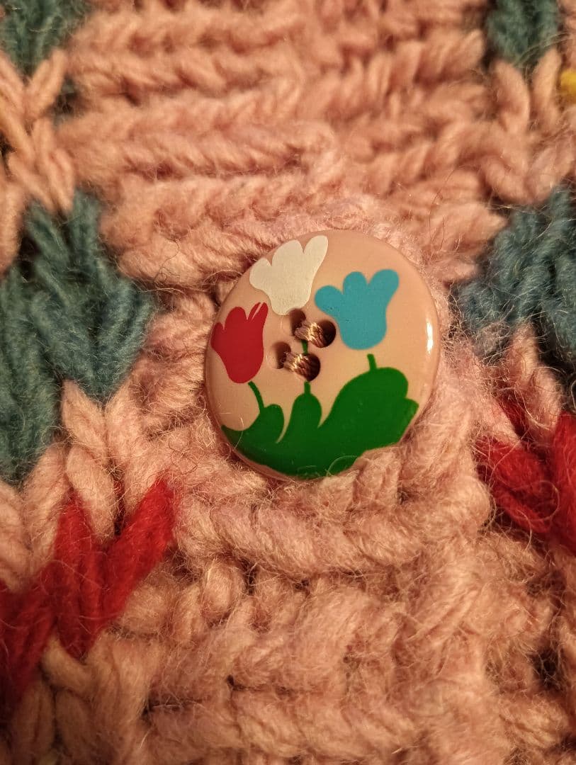 ピンクハウス　ニットカーデガン