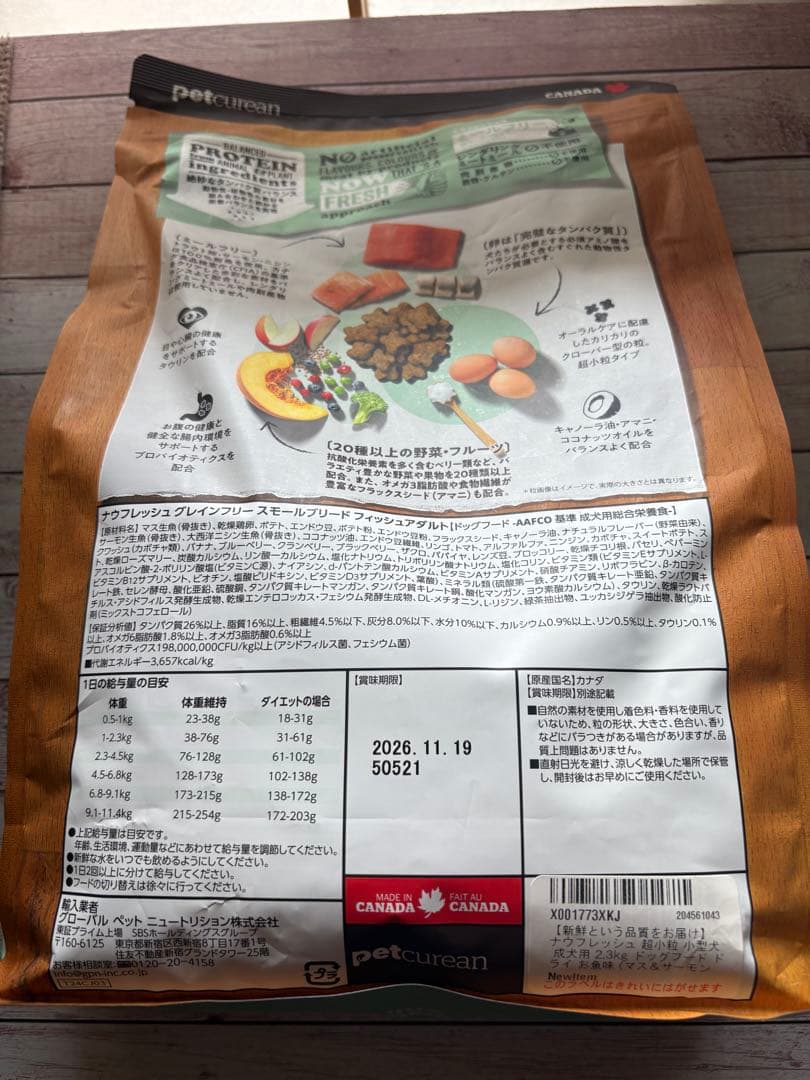 Now Fresh (フィッシュ) 2.3㎏　×2袋　超小粒